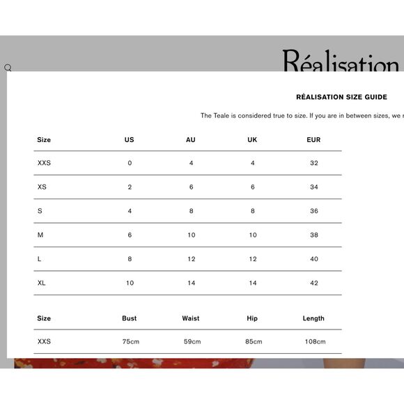 Realisation Par The Teale in Rouge Fleur 100% Silk Dress Size Large - Picture 10 of 11